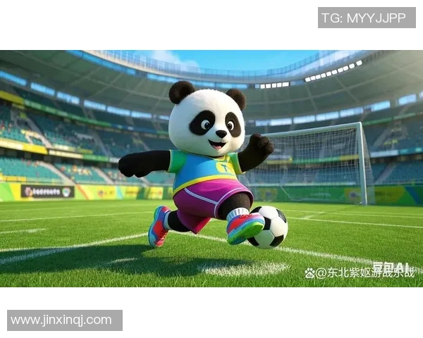 足球吉祥物与球星风采对比画报 展现绿茵场上的魅力与激情